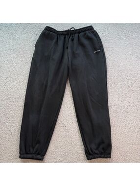 DFYNE Black Heavyweight Fleece Jogger Sweatpants Relaxed Athletic Gym Pants XXL